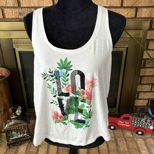 Victoria Secret Razor Back Tank Top Women's Size XL